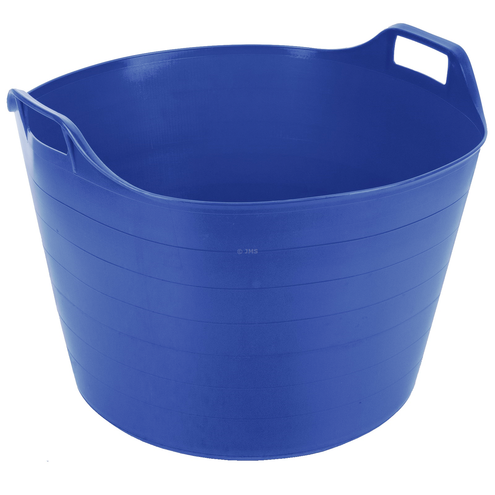  75L BLUE Flexi Tub Extra Large Flexible Storage Builders Bucket Home Garden Animal Feed Storage