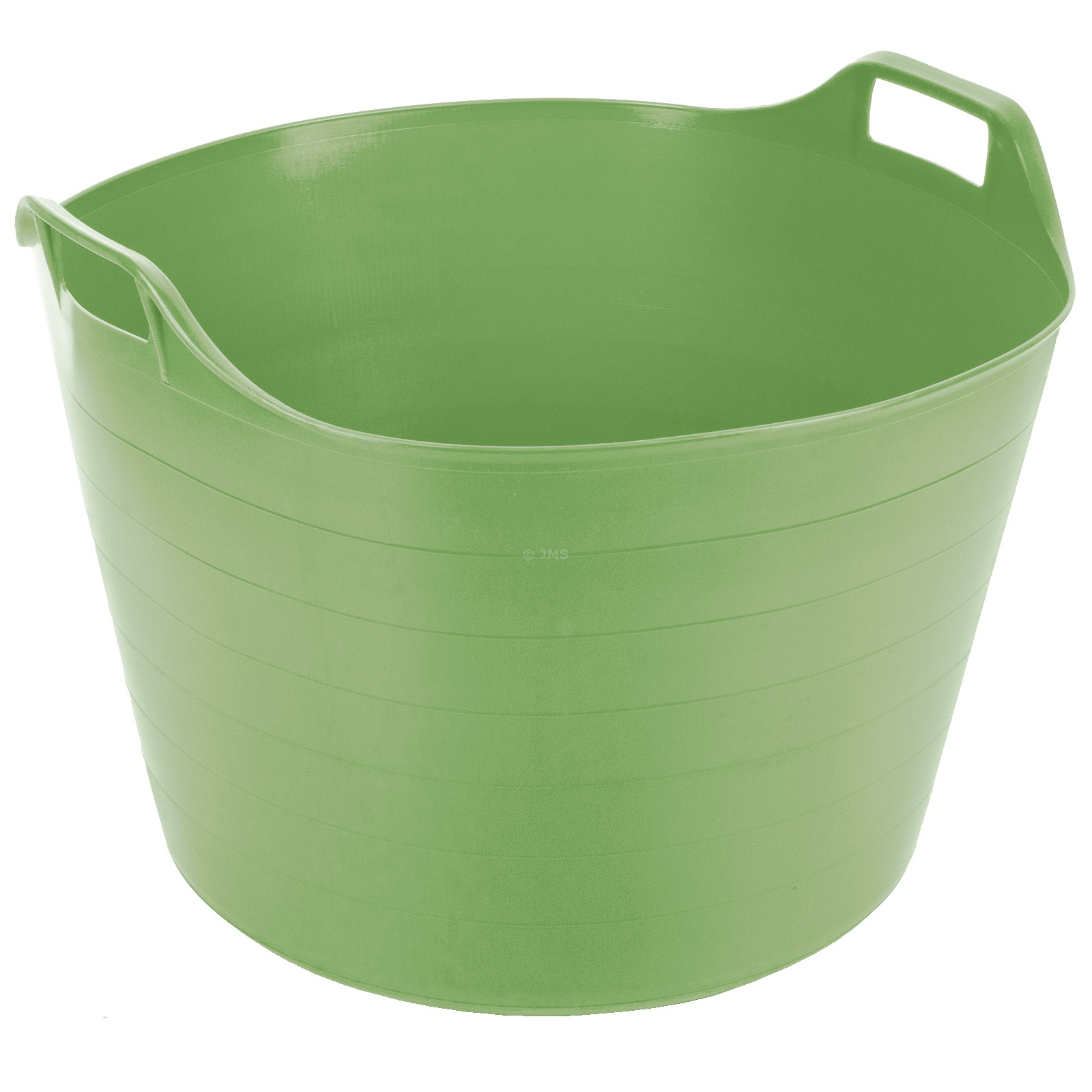75L LIME GREEN Flexi Tub Extra Large Flexible Storage Builders Bucket Home Garden Animal Feed Storage