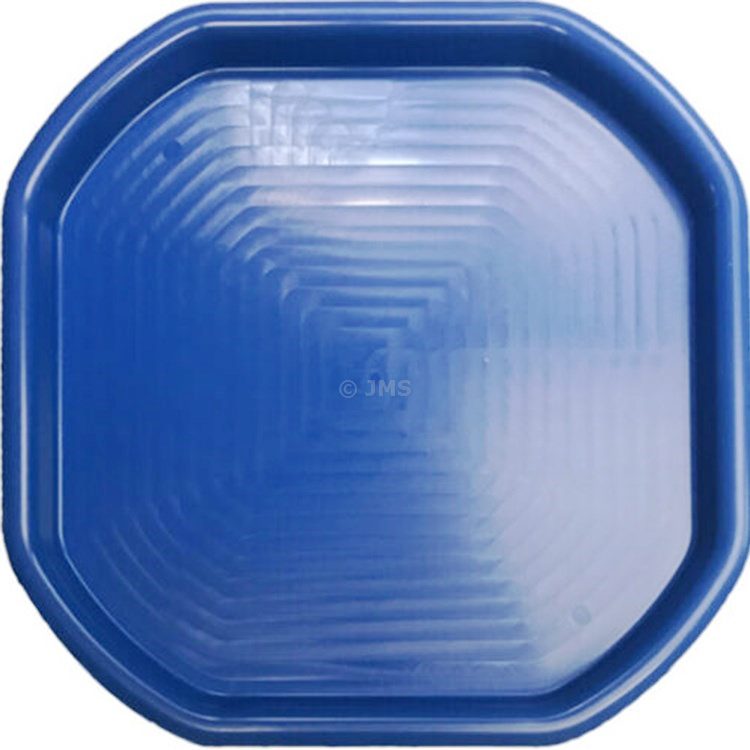 Small Mixing Tray 70cm x 70cm Plastic Tuff Tray Kids Messy Activities Home School - Blue