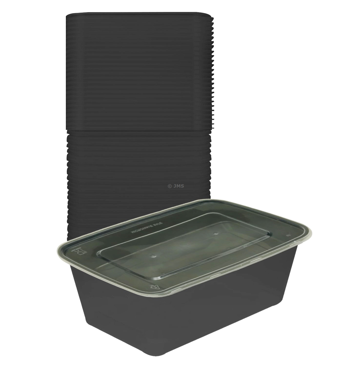500ml-Microwave-Plastic-Container (500cc) Freezer Reusable Food Storage