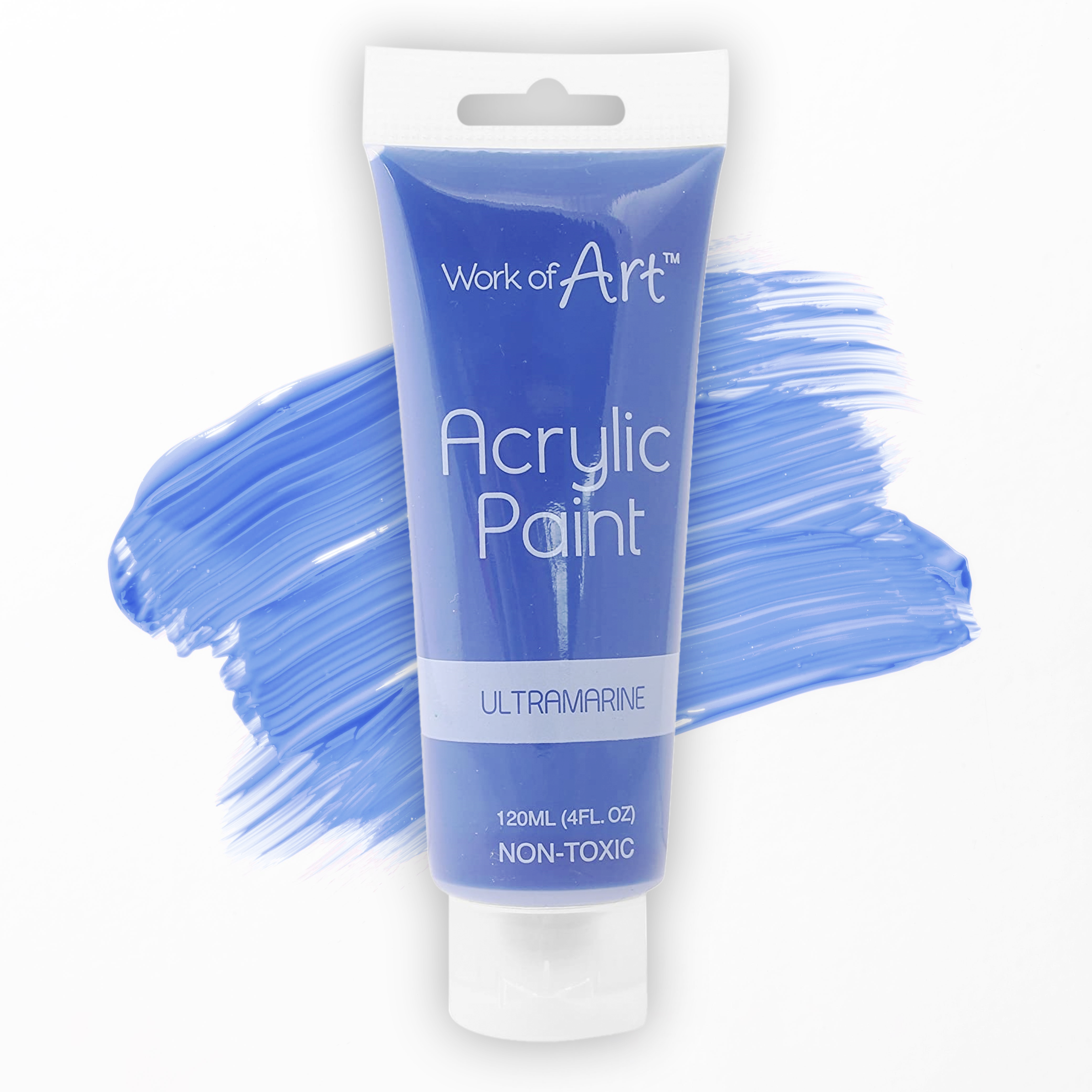 Blue Acrylic Paint 120ml Tube Professional Artists Adults Children Painter Painting Colouring