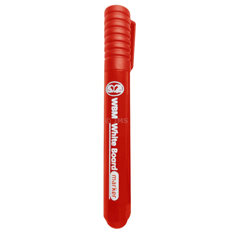 12 Red Dry Wipe Flipchart Whiteboard Marker Pens 2mm Bullet Tip Home Office School Classrooms