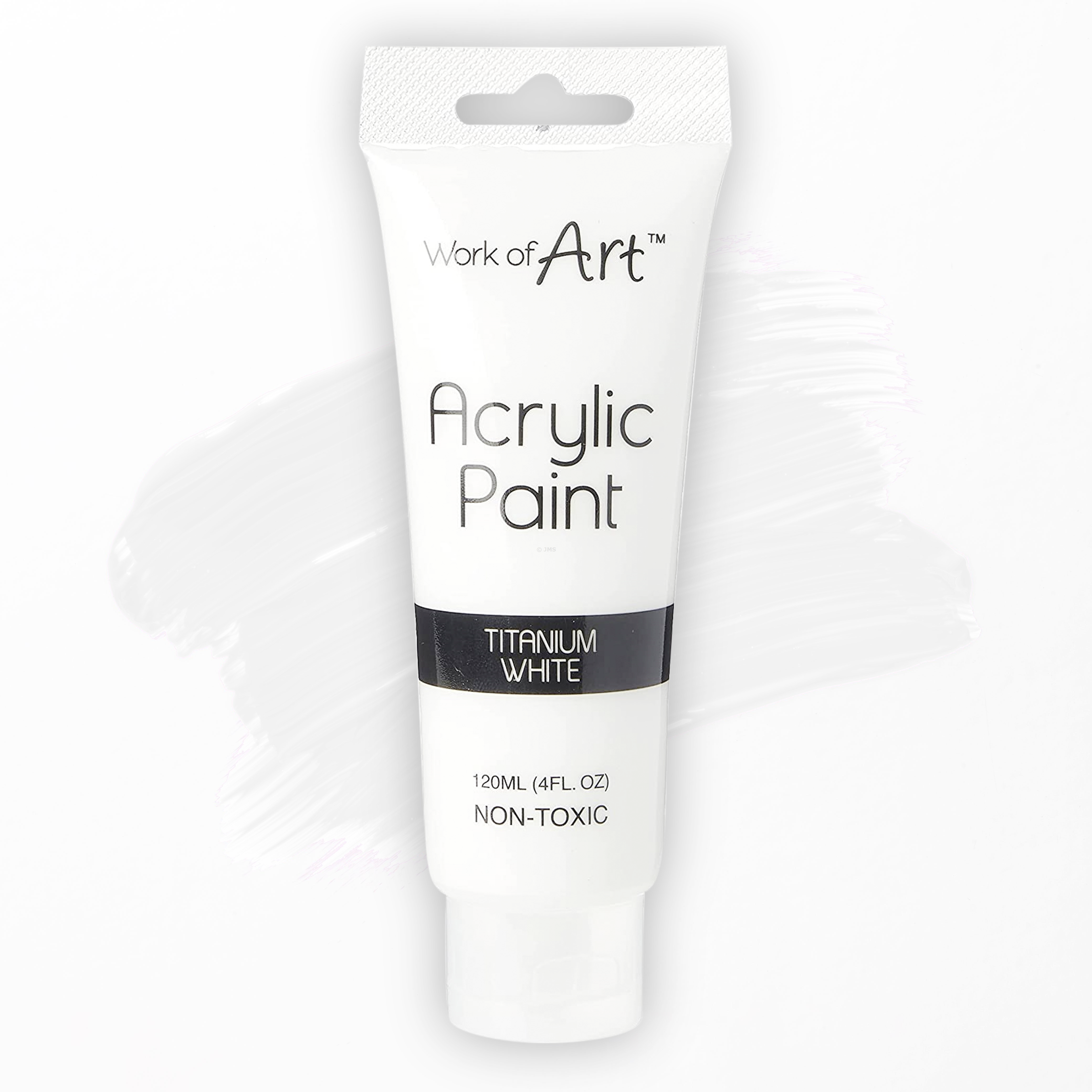 White Acrylic Paint 120ml Tube Professional Artists Adults Children Painter Painting Colouring 