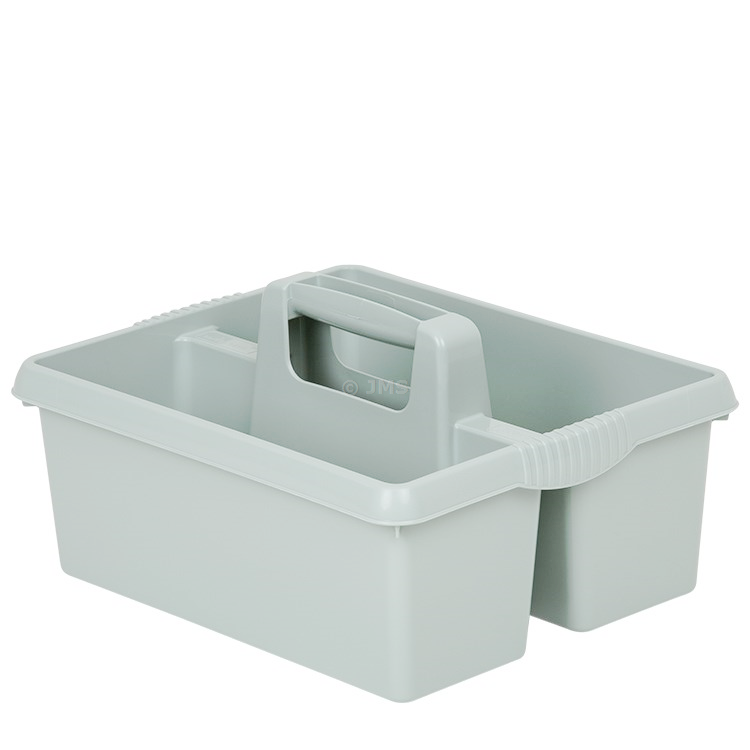 SILVER SAGE - Kitchen Tidy / Cleaning Caddy Organiser Tote Tray 5L Capacity Home Workshop