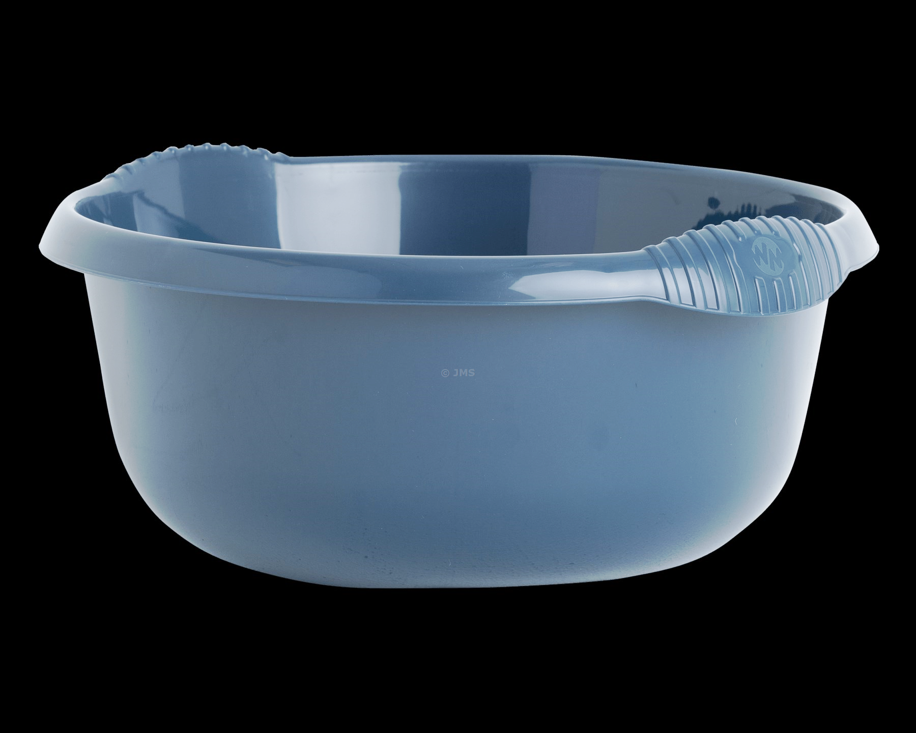 Casa 36cm Washing Up Round Bowl Navy 10L Capacity Integral Handles Home Kitchen Sink Basin Wash Tub