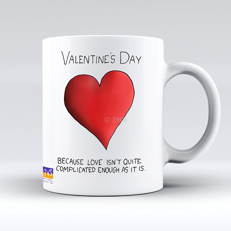 Valentine's Day Mugs Ceramic Tea Coffee Funny Cute Mug Gift for Your Loved Ones -  VALENTINE'S DAY 