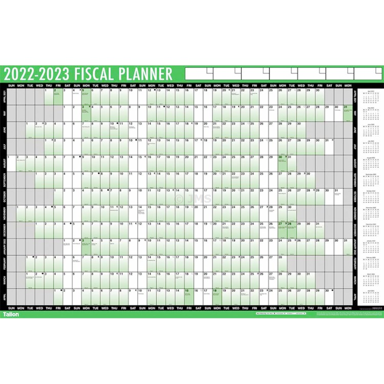2019 Year Wall Planner Calendar A1 With Pen and Sticker Dots Office School