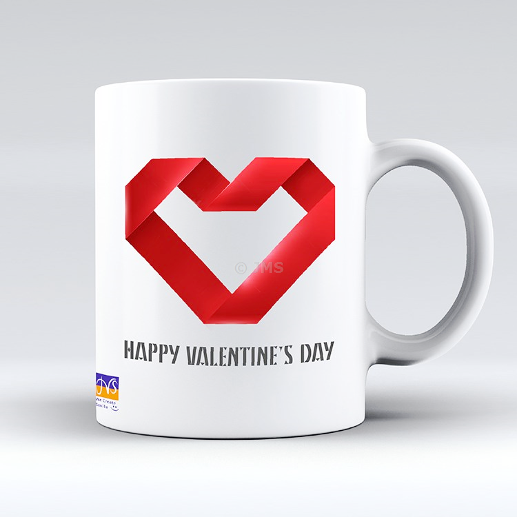 Valentine's Day Mugs Ceramic Tea Coffee Funny Cute Mug Gift for Your Loved Ones -  HAPPY VALENTINE'S DAY 